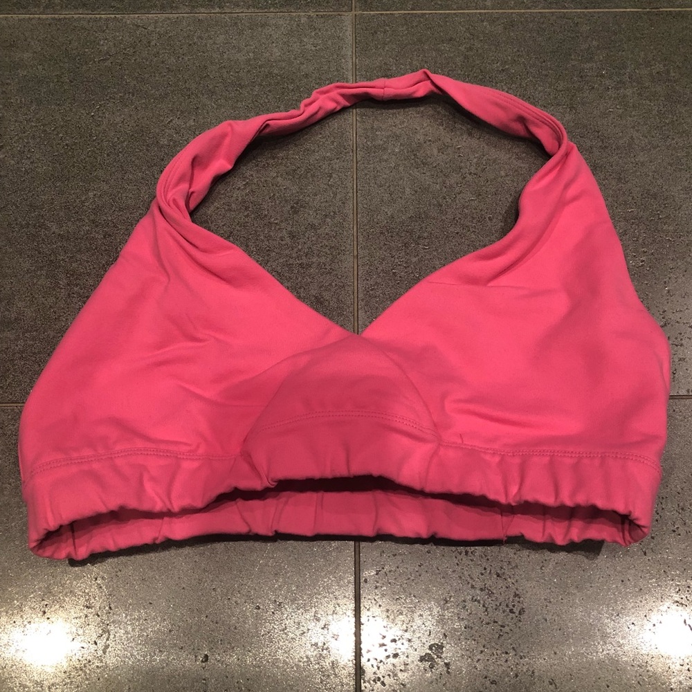 Public Myth Halter Sports Bra – Pink